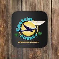 Epstein Island Funny Conservative Republican Coaster thumb 0