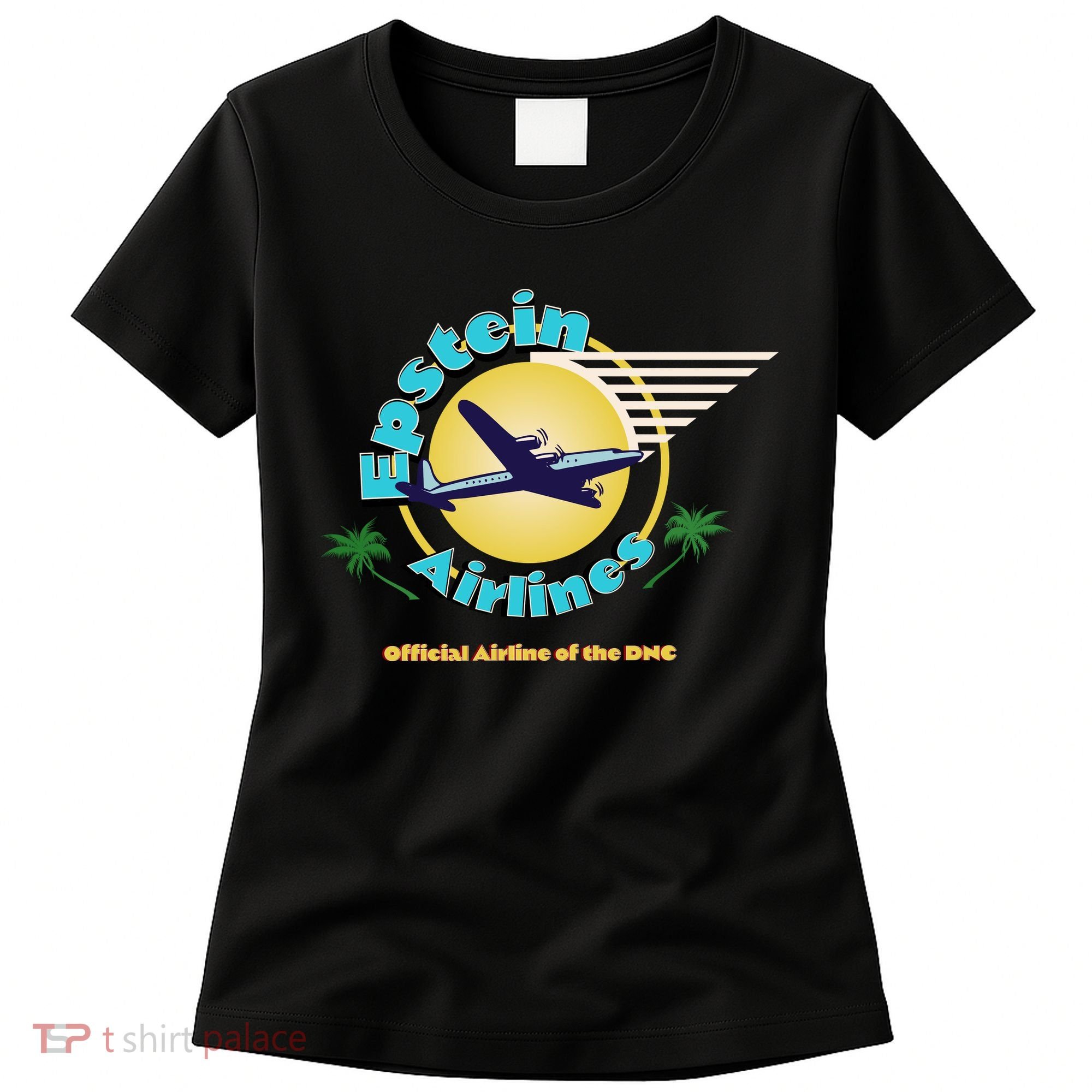 Epstein Island Funny Conservative Republican Women's T-Shirt