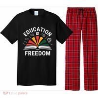 Education Is Freedom Teacher Student Back To School Gift Pajama Set thumb 0