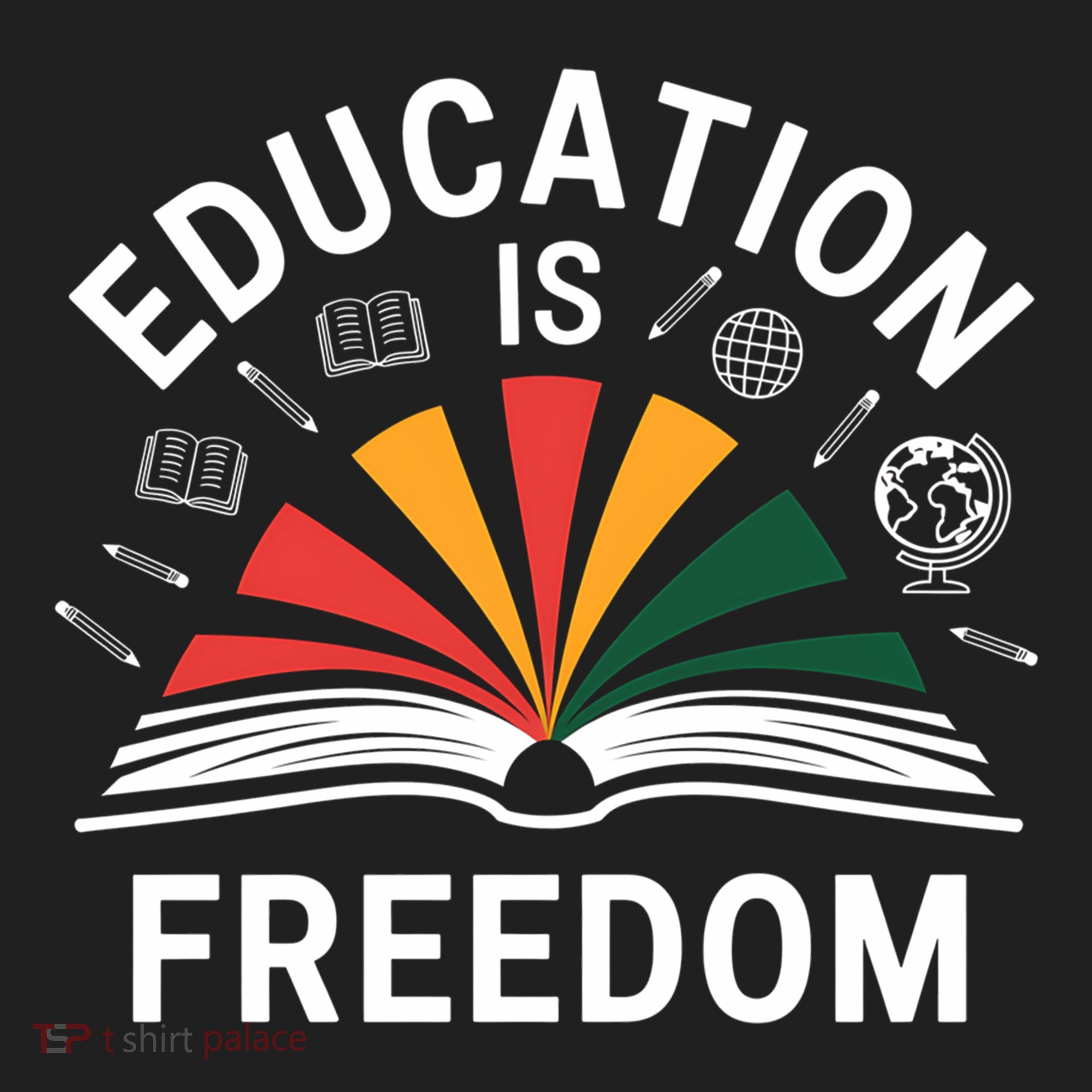 Education Is Freedom Teacher Student Back To School Gift Hat
