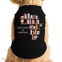 Education Is Freedom Doggie Tank thumb 0