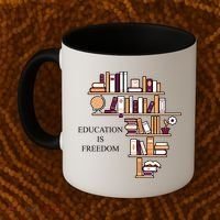 Education Is Freedom Coffee Mug thumb 2