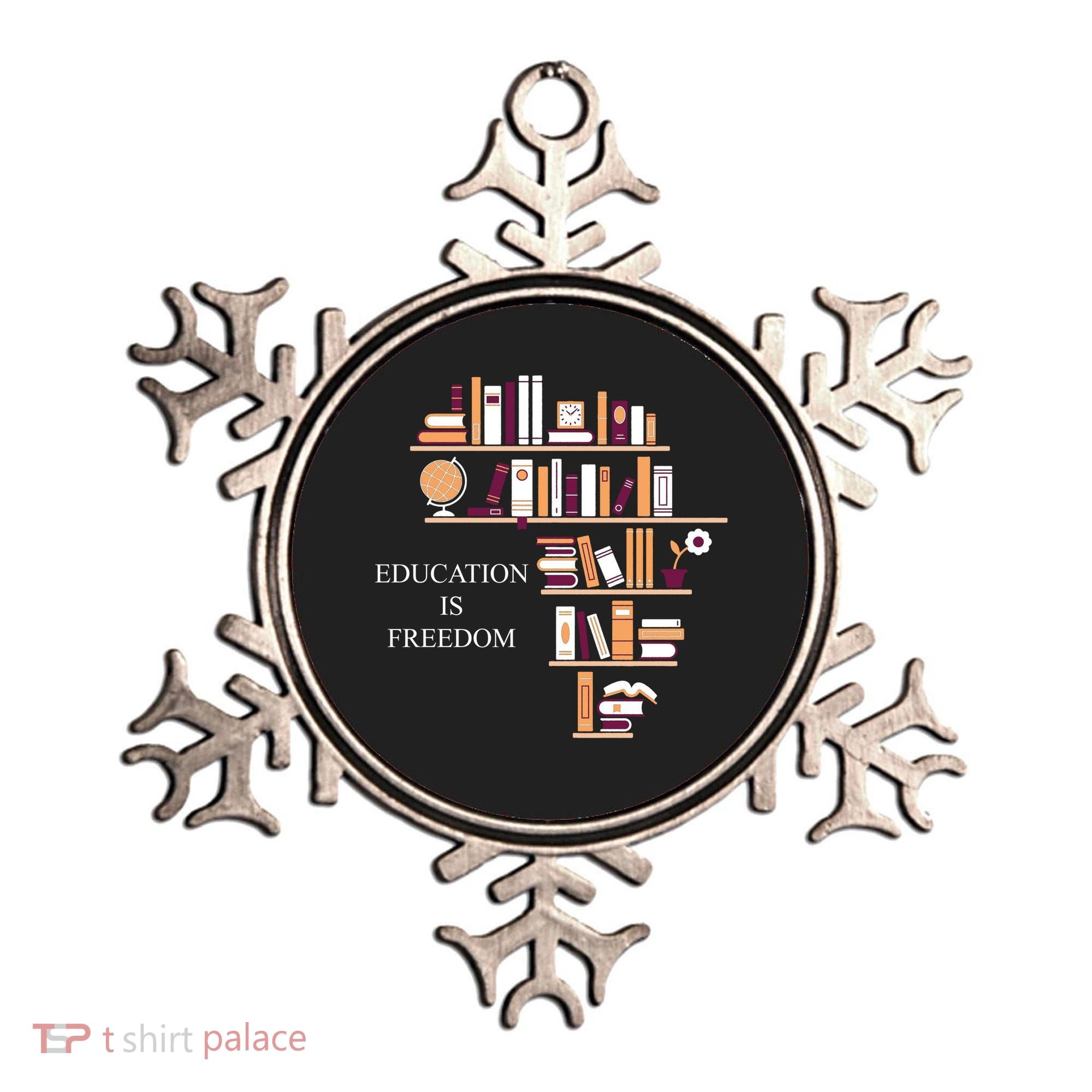 Education Is Freedom Ornament