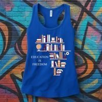Education Is Freedom Women's Tank Top thumb 3