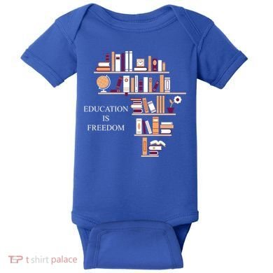 Education Is Freedom Baby Bodysuit