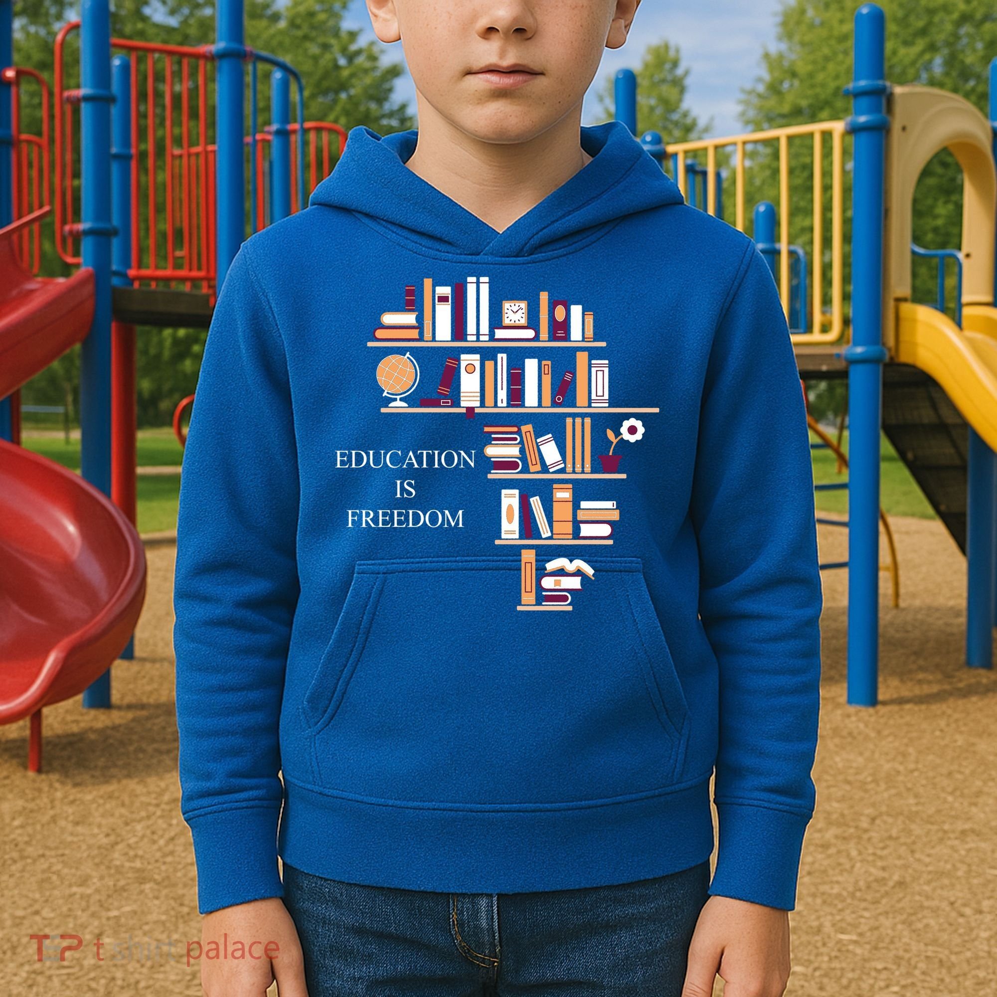 Education Is Freedom Kids Hoodie