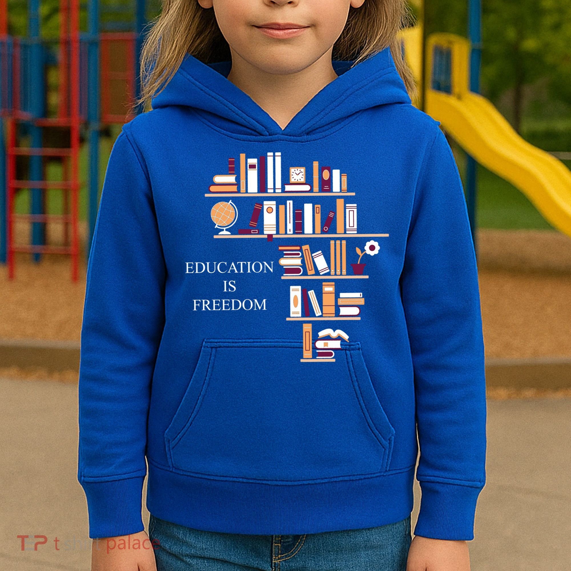 Education Is Freedom Kids Hoodie