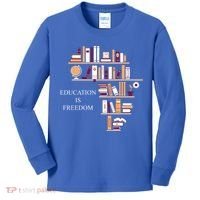 Education Is Freedom Kids Long Sleeve Shirt thumb 0