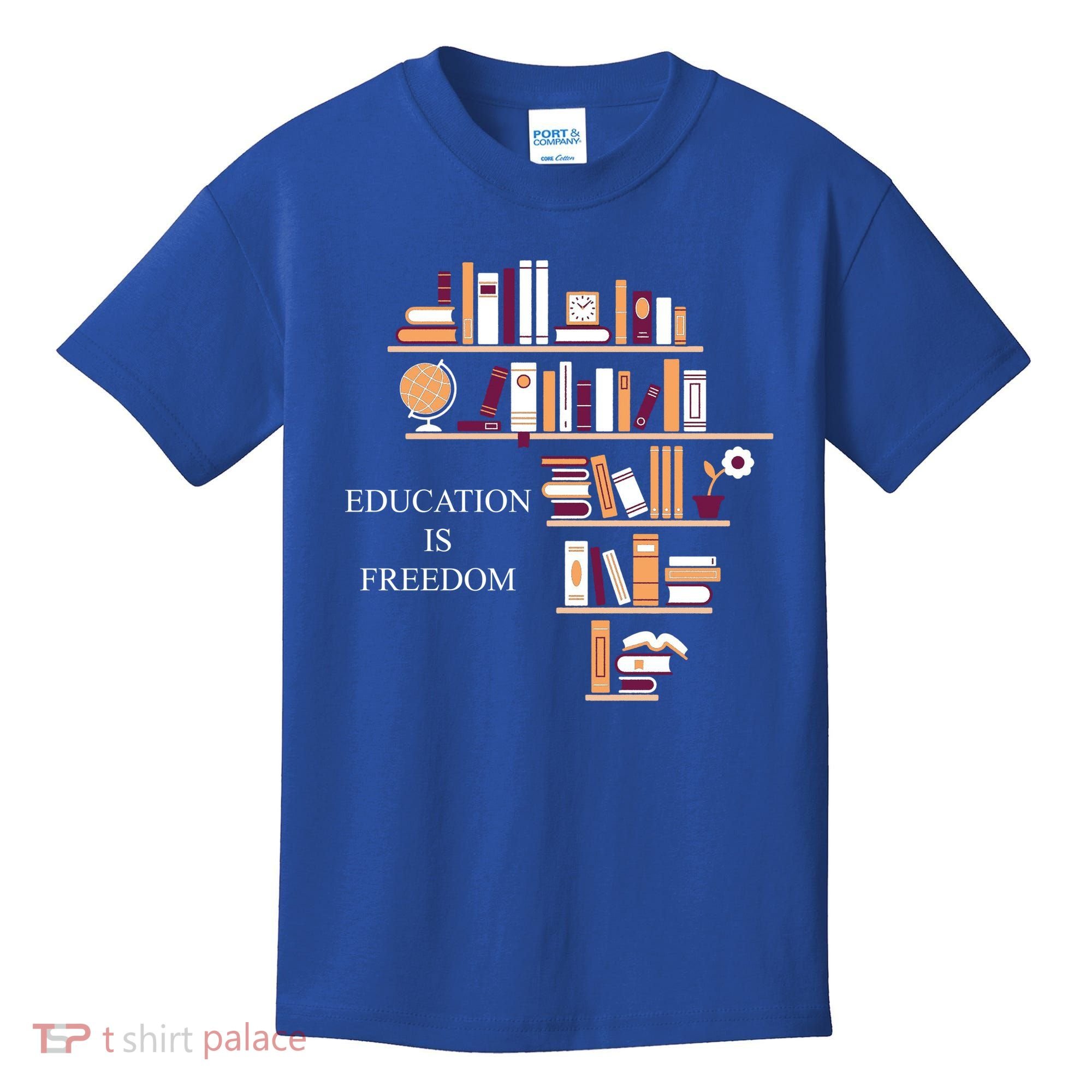 Education Is Freedom Kids T-Shirt
