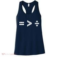 Equality Is Greater Than Division Symbols Women's Tank Top thumb 0