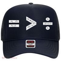 Equality Is Greater Than Division Symbols Hat thumb 0