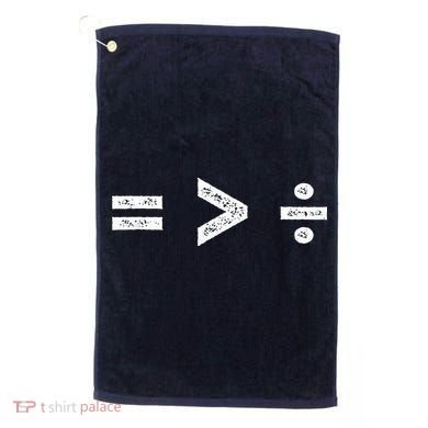 Equality Is Greater Than Division Symbols Golf Towel