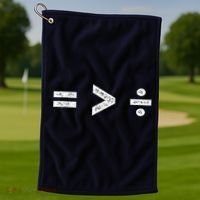 Equality Is Greater Than Division Symbols Golf Towel thumb 1