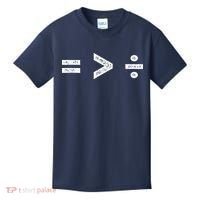 Equality Is Greater Than Division Symbols Kids T-Shirt thumb 0