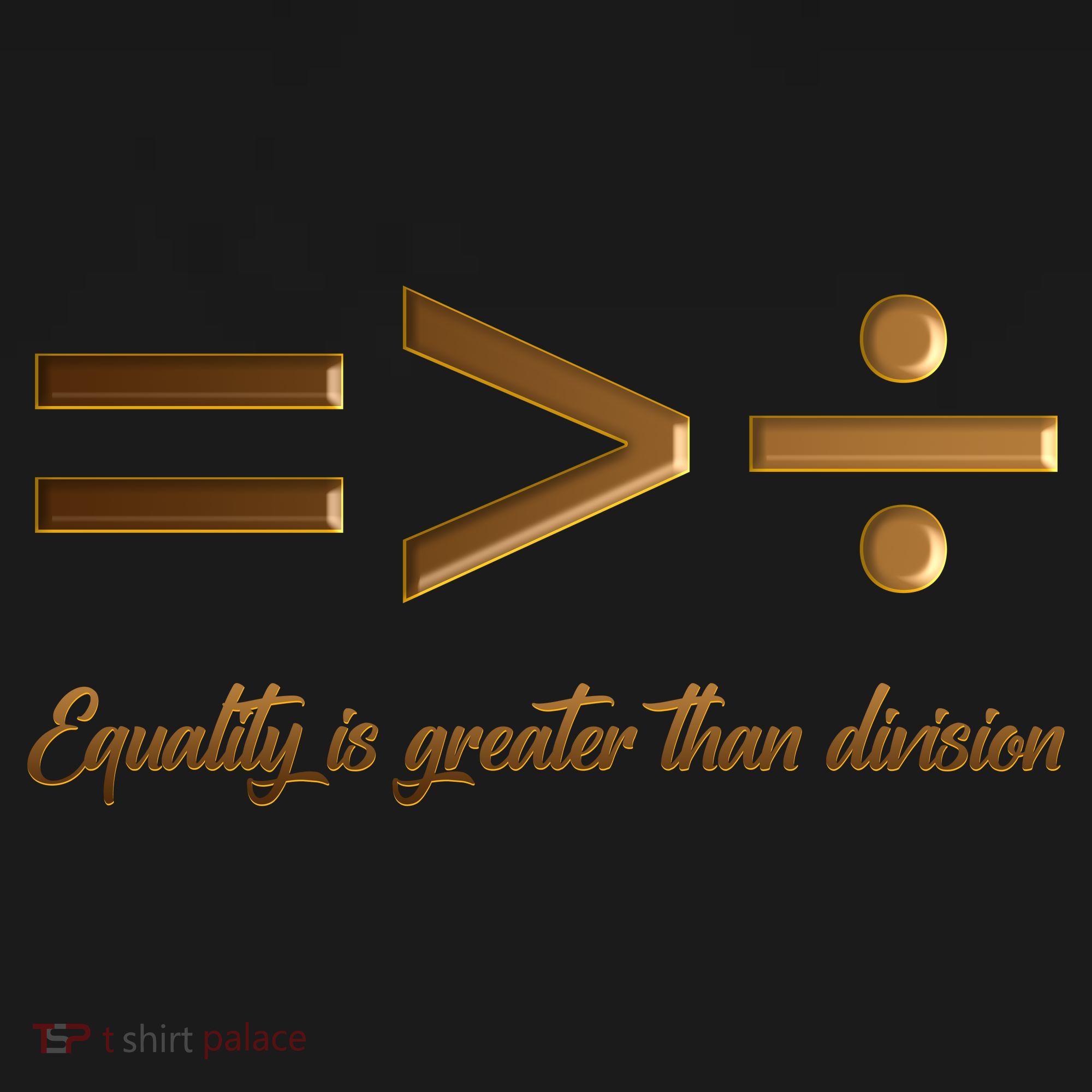 Equality Is Greater Than Division  Sweatshirt