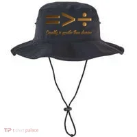 Equality Is Greater Than Division  Bucket Hat thumb 0