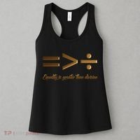Equality Is Greater Than Division  Women's Tank Top thumb 3