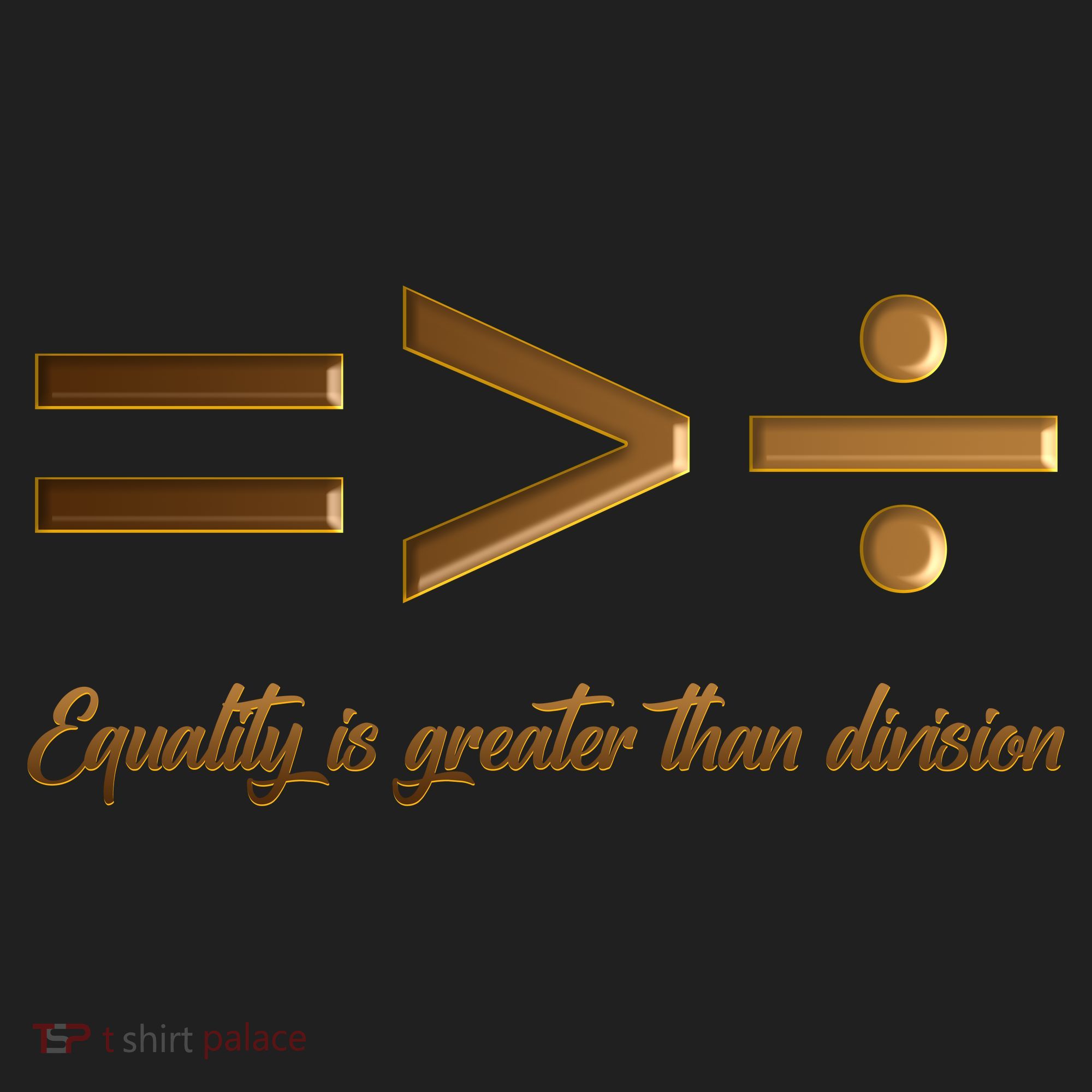 Equality Is Greater Than Division  Hat