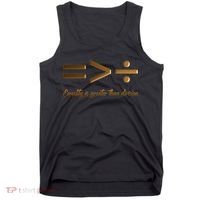 Equality Is Greater Than Division  Tank Top thumb 0