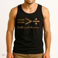 Equality Is Greater Than Division  Tank Top thumb 3