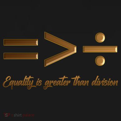 Equality Is Greater Than Division  Full Zip Hoodie