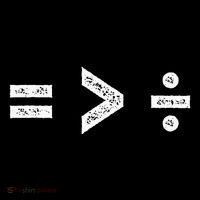 Equality Is Greater Than Division Symbols USA-Made Doggie Bandana thumb 2