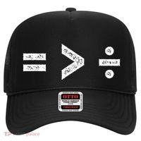 Equality Is Greater Than Division Symbols Hat thumb 0