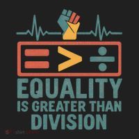 Equality is Greater Than Division Women's Sweatshirt thumb 2