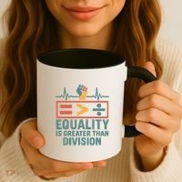 Equality is Greater Than Division Coffee Mug thumb 3