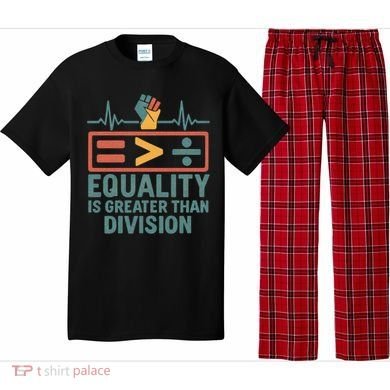 Equality is Greater Than Division Pajama Set