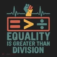Equality is Greater Than Division Tumbler thumb 3