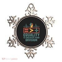 Equality is Greater Than Division Ornament thumb 0