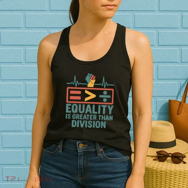 Equality is Greater Than Division Women's Tank Top
