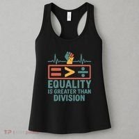 Equality is Greater Than Division Women's Tank Top thumb 3