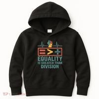 Equality is Greater Than Division Kids Hoodie thumb 0