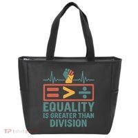 Equality is Greater Than Division Tote Bag thumb 0