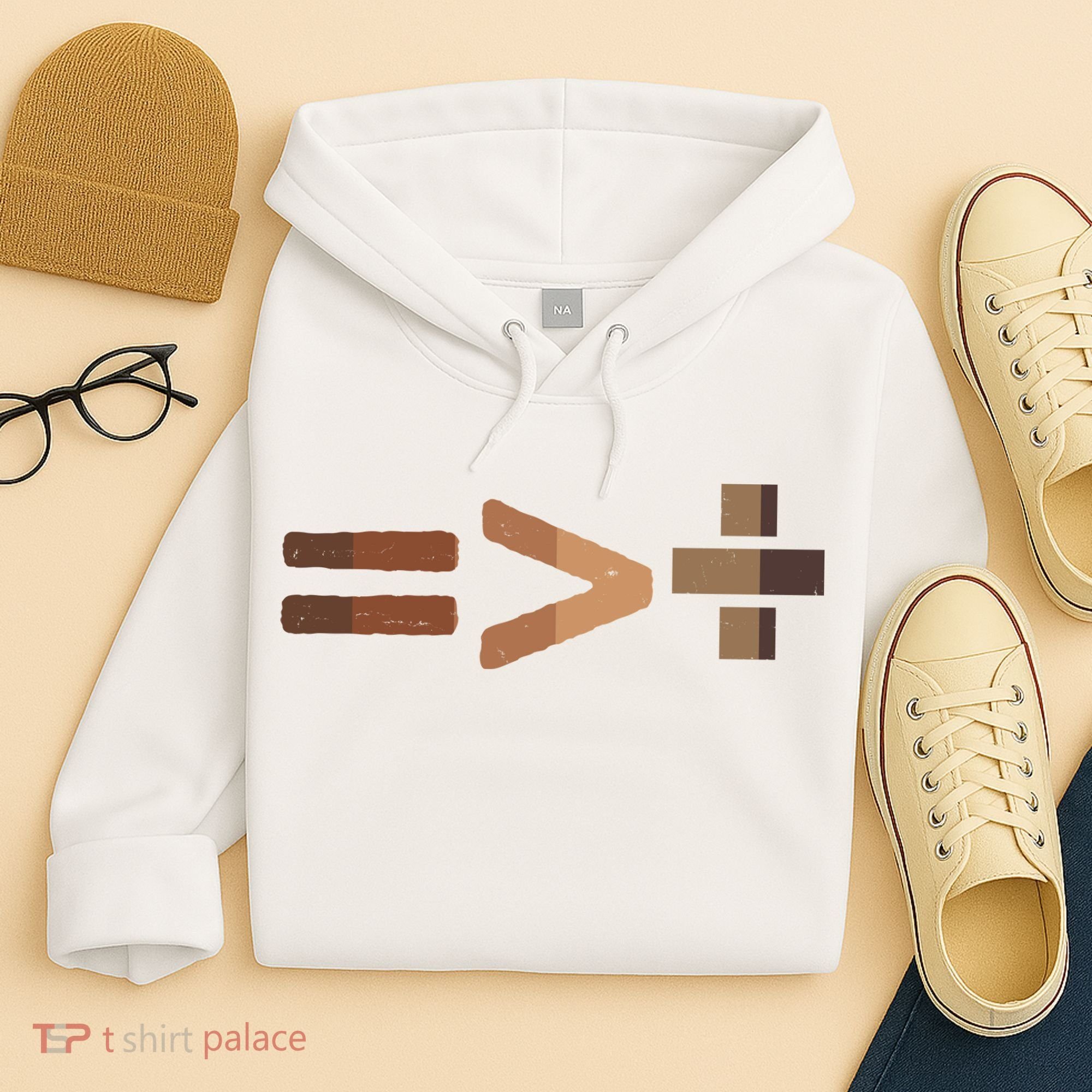 Equality Is Greater Than Division Unity Hoodie