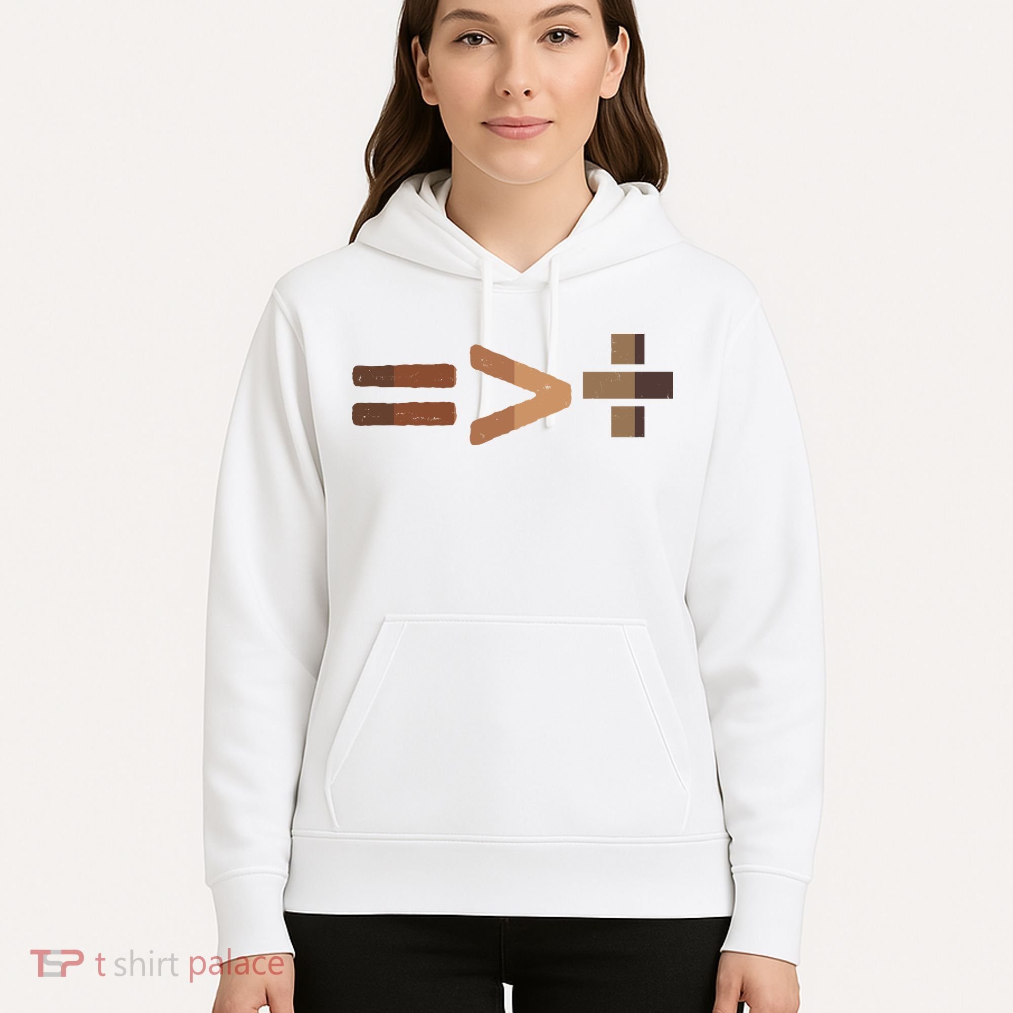 Equality Is Greater Than Division Unity Hoodie
