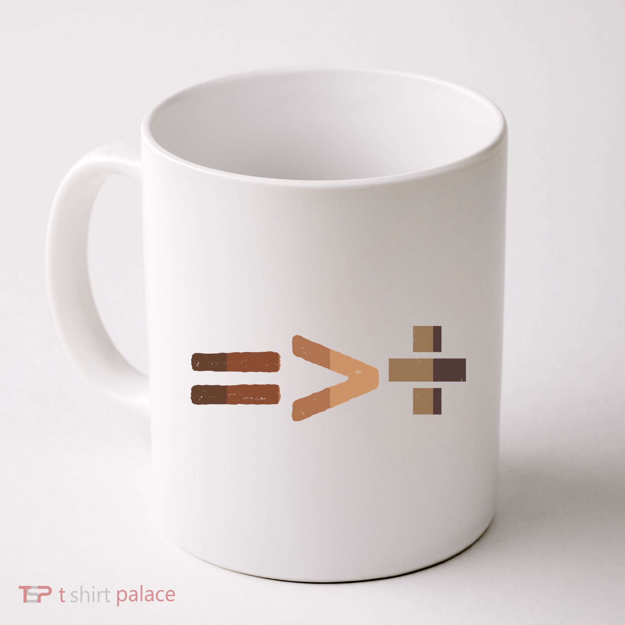 Equality Is Greater Than Division Unity Coffee Mug
