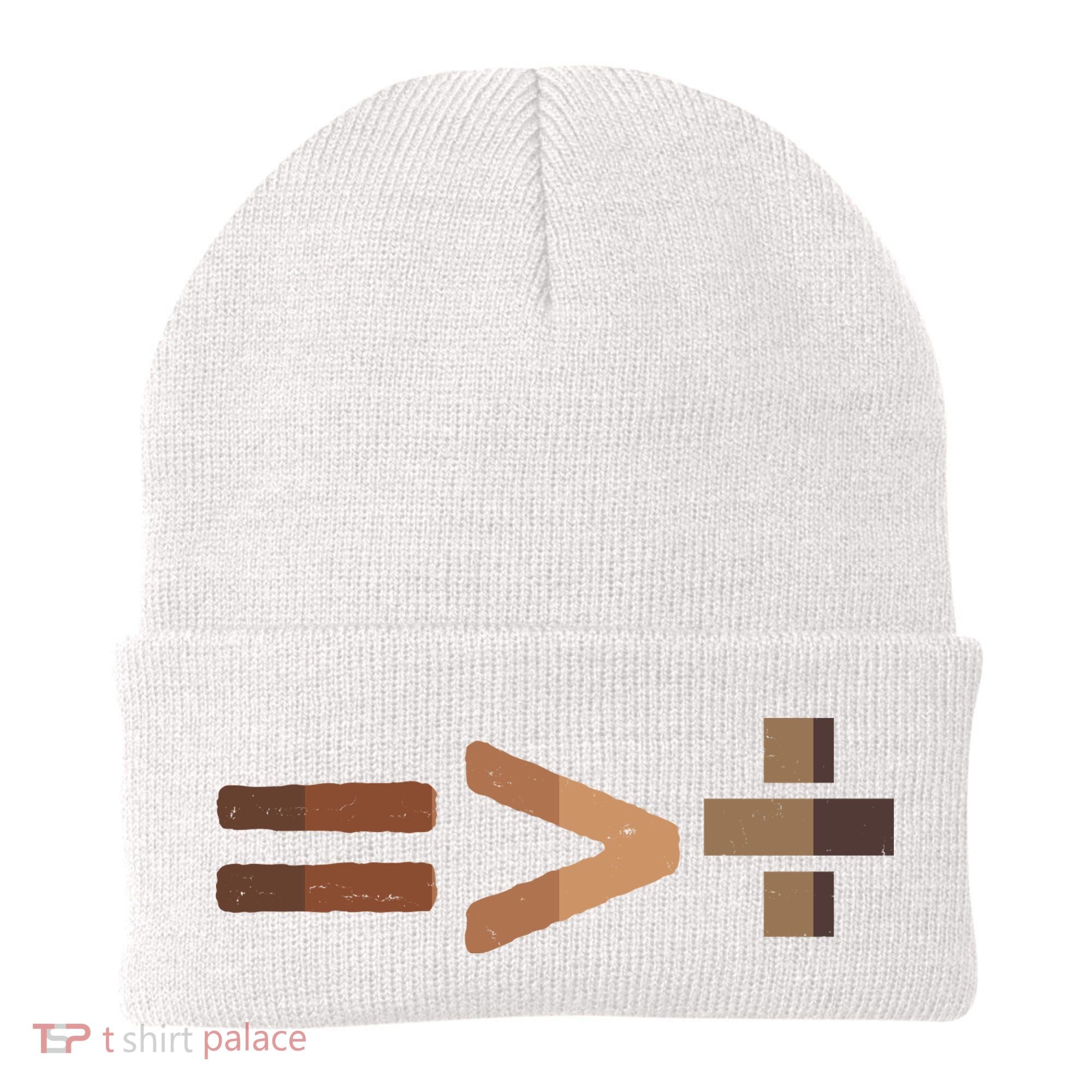 Equality Is Greater Than Division Unity Beanie