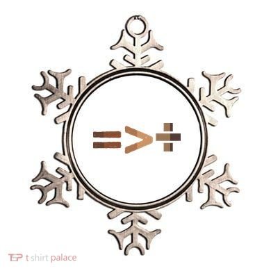 Equality Is Greater Than Division Unity Ornament