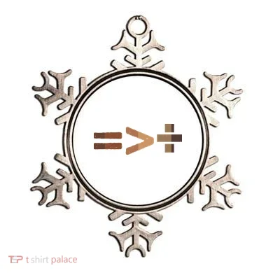 Equality Is Greater Than Division Unity Ornament