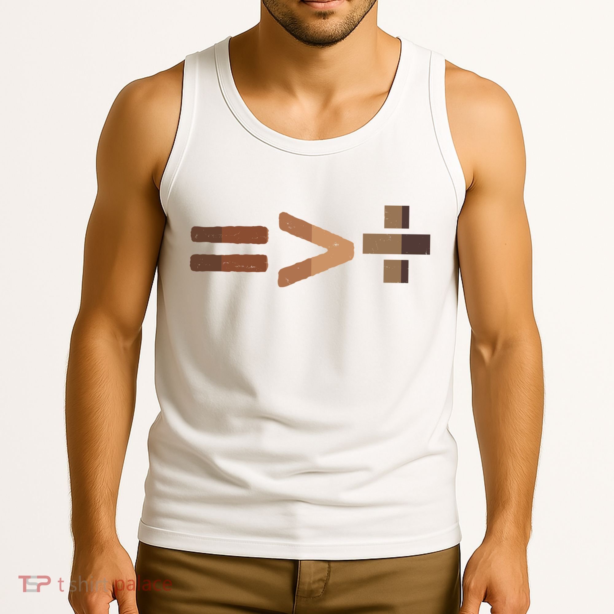 Equality Is Greater Than Division Unity Tank Top