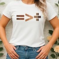 Equality Is Greater Than Division Unity Women's T-Shirt thumb 2