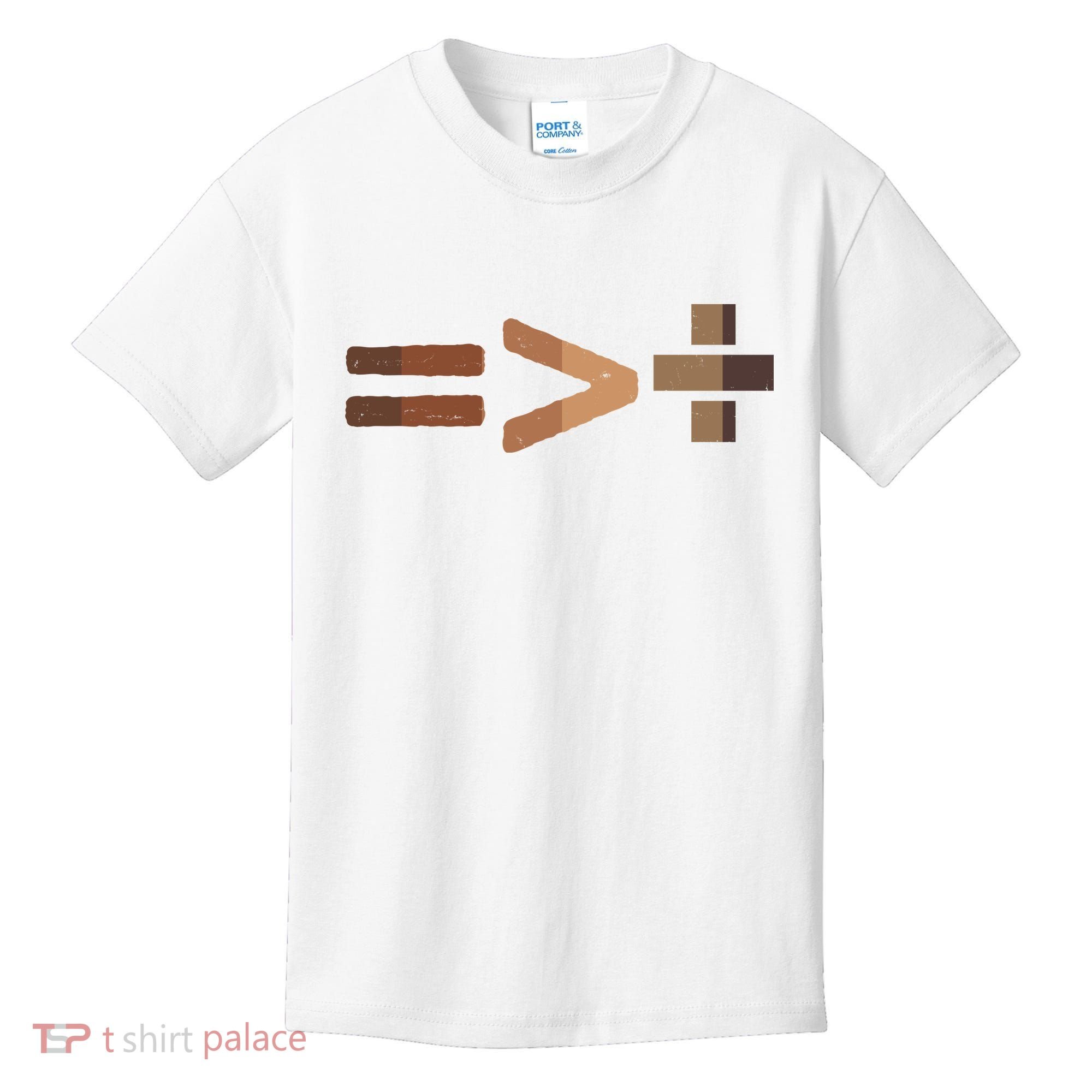Equality Is Greater Than Division Unity Kids T-Shirt