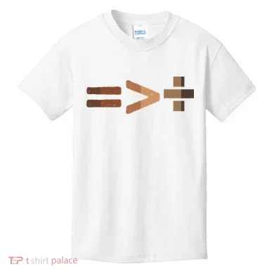Equality Is Greater Than Division Unity Kids T-Shirt