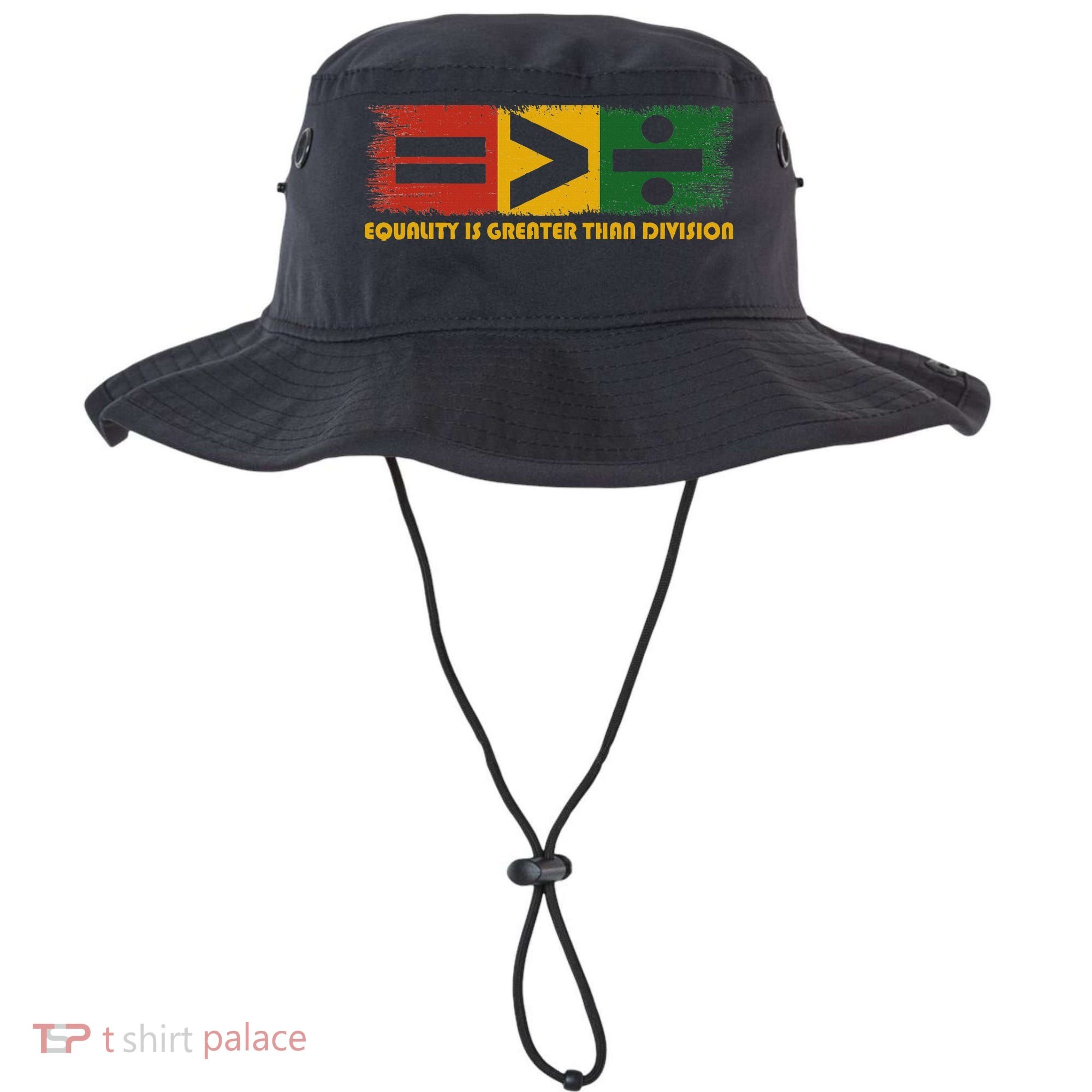 Equality Is Greater Than Division Juneteenth Math Bucket Hat