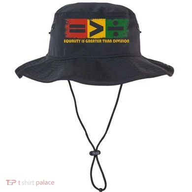 Equality Is Greater Than Division Juneteenth Math Bucket Hat