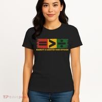 Equality Is Greater Than Division Juneteenth Math Women's T-Shirt thumb 4