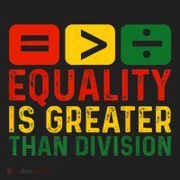 Equality Is Greater Than Division Math Black History Month Hat thumb 2